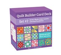 Quilt Builder Card Deck Set #2 : 40 New Blocks, 8 New Layouts, Unlimited Possibilities