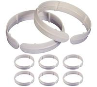 Quilt Clip - 3" Plastic Clips Keep Quilt Rolled Up and Out of the Way While Quilting - 8 Pack