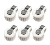 Quilt Clips - 6pcs Clip with Padded Duvet Cover, Secure Locking Duvet Cover Fixing | Secure Blanket Clamps to Prevent Moving, Curtains to Pillows Non Slip Litter Box