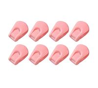 Quilt Clips,8 Pcs Non Slip Quilt Cover Clips No Pins Plastic Duvet Holder Clips Comforter Quilt Fastener Bed Sheet Clip Grippers for Blanket Curtains Socks (Pink)