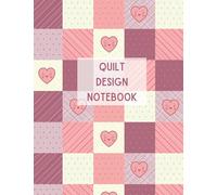 QUILT DESIGN NOTEBOOK: Triangle grid / graph paper for designing quilts and other craft projects.