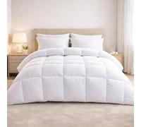 Quilt Duvet 13.5 Tog Single Warm Cosy Ball Fibre Box Stitch Bed Comforter | 10% Extra Filled for Added Comfort - Soft, Breathable Bedding Offering Excellent Coverage for a Relaxing Night’s Sleep