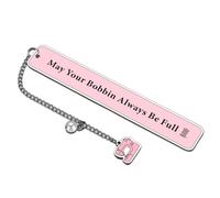 Quilt Gifts for Quilters - Sewing Gifts for Sewing Lovers, Sewing Supplies Bookmarks for Women Grandma Mom Book Loves, Funny Crafter Gift for Seamstresses Women Quilters, Christmas Book Themed Gift