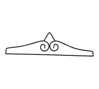 Quilt Hangers for Wall Hangings, 14.6x3.7 Inch Iron Banner Hanger with Removable Bar, Flag Hanger for Wall, Mailboxes, Doors and Etc. Black Flag for