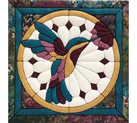 Quilt-Magic No Sew Wall Hanging Kit-Hummingbird