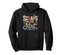 Quilt Maker Who Turns Scraps Into Beautiful Patchwork Art Pullover Hoodie
