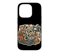 Quilt Night Crew Sewing Patchwork Case for iPhone 14 Pro