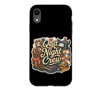 Quilt Night Crew Sewing Patchwork Case for iPhone XR