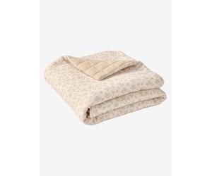 Quilt/Playpen Mat in Cotton Gauze for Babies, Hygge printed beige