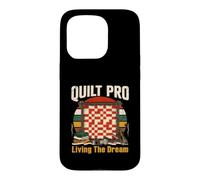 Quilt Pro Living The Dream Patchwork Sewing Case for iPhone 15 Pro