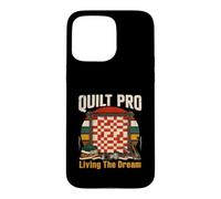 Quilt Pro Living The Dream Patchwork Sewing Case for iPhone 15 Pro Max