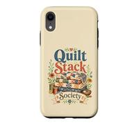 Quilt Stack Society Quilting Club Case for iPhone XR