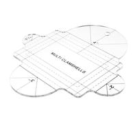 Quilt Template Ruler for DIY Sewing and Patchwork Acrylic