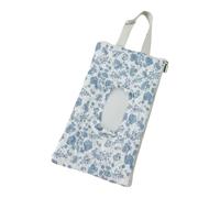Quilted Baby Wipe Holder with Lanyard Portable Hanging Wet Wipes Bag Large | Quilted Wipe Holder with Floral Design Portable Hanging Wipes Pouch Large Capacity Stroller Bag Storage 1 x Storage Bag