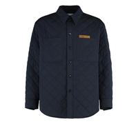 Quilted Cotton Overshirt - male - Bottega Veneta - Light Jackets - Blue - L - Jackets L
