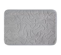 Quilted Dog Placemat - Grey - Perfect for Dinner Time, Helping to Keep Your Dog's Food Bowl in Place During the Feeding Frenzy