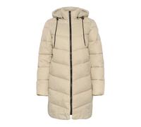 Quilted Feather Gray Coat with Hood - female - Kaffe - Parkas - Gray - S - Coats S
