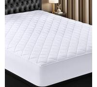 Quilted Fitted Mattress Pad (Twin XL) - Mattress Cover Stretches up to 16 Inches Deep - Mattress Topper by Utopia Bedding