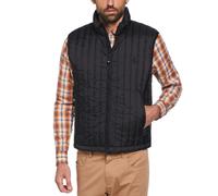 Quilted Gilet In True Black