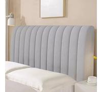 Quilted Headboard Cover, Thicken Dustproof Protector Slipcover for Bedroom Decor, Washable, Fits Full/Queen/King Size -