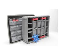 Quilted insert separators with lid organizer Nanuk 945 EMS Gris TU