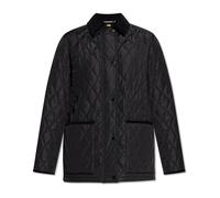 Quilted jacket with corduroy collar - female - Burberry - Light Jackets - Black - S - Jackets S