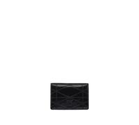 Quilted Leather Card Wallet ONE SIZE