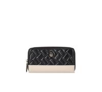Quilted Leather Wallet in Black & White - female - Kurt Geiger - Wallets & Cardholders - Black - ONE SIZE - Accessories ONE SIZE