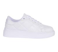 Quilted Low Top Trainers, female, Guess, Sneakers, White, 7 UK, Shoes 7 UK