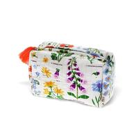 Quilted Makeup Bag - Wild Flowers