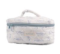 Quilted Makeup Storage Bag Toiletry Bag Cosmetic Makeup Organizer for Personal Care Lipsticks Brush Portable Handbag Storage