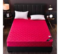 Quilted Mattress Covers Double Bed Zipped, Microfiber Quilted Bed Sheet King/Single/Small Double Size Bed,Extra Deep Mattress Protector-C-120×200+20cm