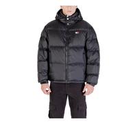 Quilted Men's Puffer Jacket- male- Tommy Jeans- Down Jackets- Black- 2XL- Jackets 2XL