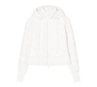 Quilted Nylon Hooded Coat - female - Armani Exchange - Winter Jackets - White - S - Jackets S