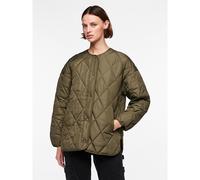 Quilted Padded Jacket Khaki Green