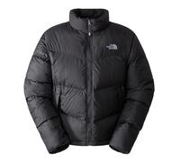 Quilted Padded Jacket with Embroidered Logo Black
