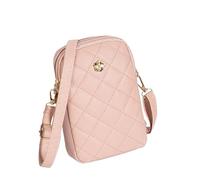 Quilted Phone Crossbody Bag - Small Shoulder Purse with Exquisite Stitching, Comfortable PU Leather Cellphone Wallet Bag for Women