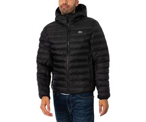 Quilted Puffed Jacket Black XXL