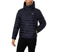 Quilted Puffed Jacket Navy Blue XXL