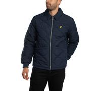 Lyle & Scott Men's Quilted Ripstop Jacket, Dark Navy, M