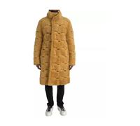 Quilted Shearling Coat - male - Bottega Veneta - Single-Breasted Coats - Yellow - S - Coats S