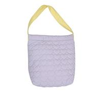 Quilted Shoulder Bags Large Capacity School Bags Bags Heart Shape Embroidery Thread Handbag Versatile Trendy Bag