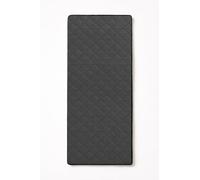 Quilted Sleeping Bag, Insulation, waterproof, Sherpa Fleece Lined, Zip-Open Design, Water-Resistant Outer Fabric for Camping, Travel and Guests (Black), 190cm×80cm