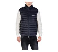 Quilted Sleeveless Down Vest - male - Armani Exchange - Waistcoats - Blue - M - Jackets M