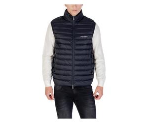 Quilted Sleeveless Down Vest - male - Armani Exchange - Waistcoats - Blue - XL - Jackets XL