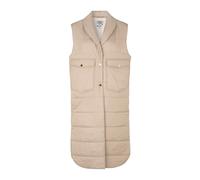 Quilted Taupe Waistcoat - female - Baum und Pferdgarten - Waistcoats - Beige - L - Jackets L