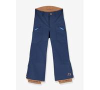 Quilted TOBI SNOW finkid ski trousers for children denim blue