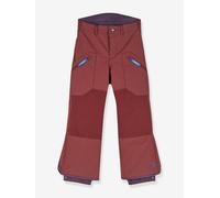 Quilted TOBI SNOW finkid ski trousers for children pomegranate