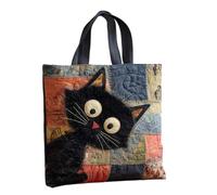 Quilted Tote Bag Canvas Tote Bag Unisex Cute Personalised Reusable Bags