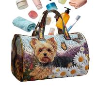 Quilted Tote Bag for Women - Large Capacity Laptop Sleeve with Animal Pattern - Tote Bag Quilted,for Work Travel School College Office Hospital Teacher Nurse